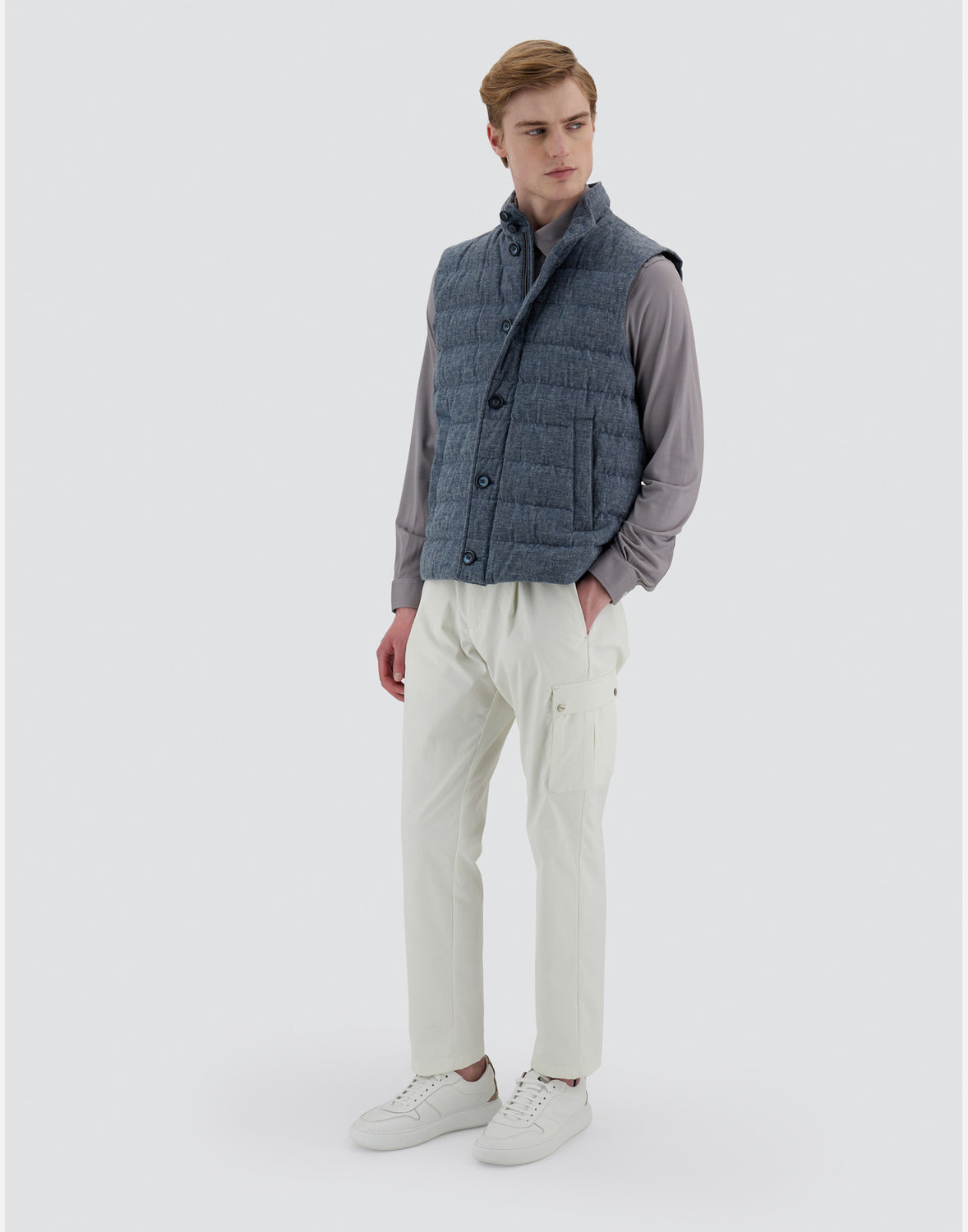 Herno Men's Woven Vest